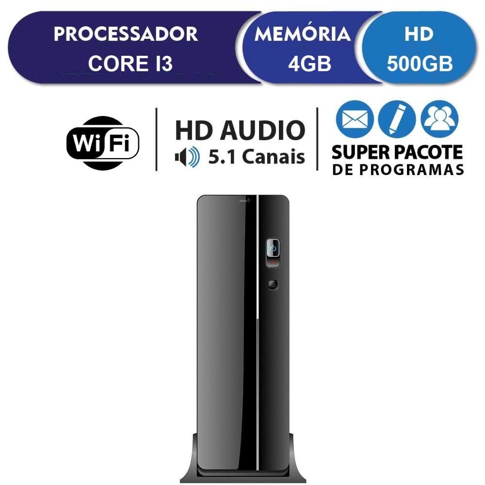 Computador Completo Intel Core i3 8GB SSD 240GB Monitor LED 19.5 HDMI  EasyPC Go - WorldPc empresa do grupo Bel MicroTecnologia