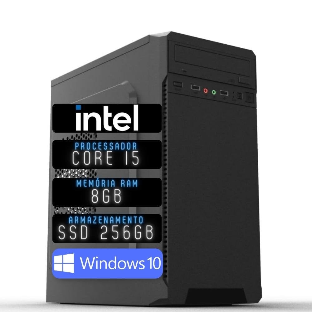 Computador 3green Desktop Intel Core i5 8GB SSD 256GB Windows 10 3D-017
