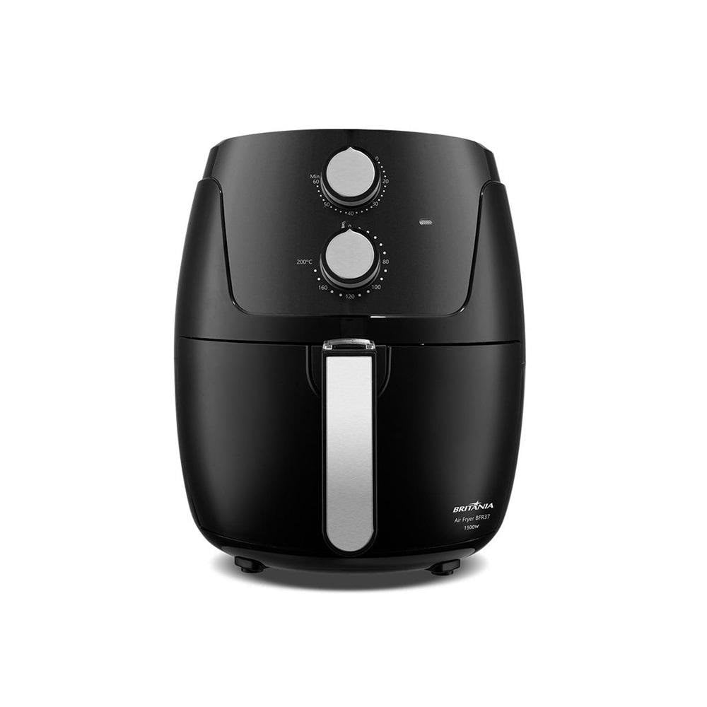 Fritadeira Air Fryer Britânia 4,2 Litros Preto BFR37 220V