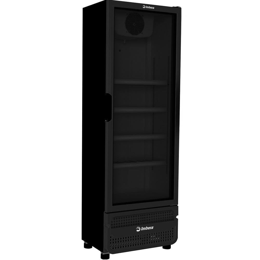 Expositor Vertical Imbera 393 Litros Full Black VRS13 Bivolt