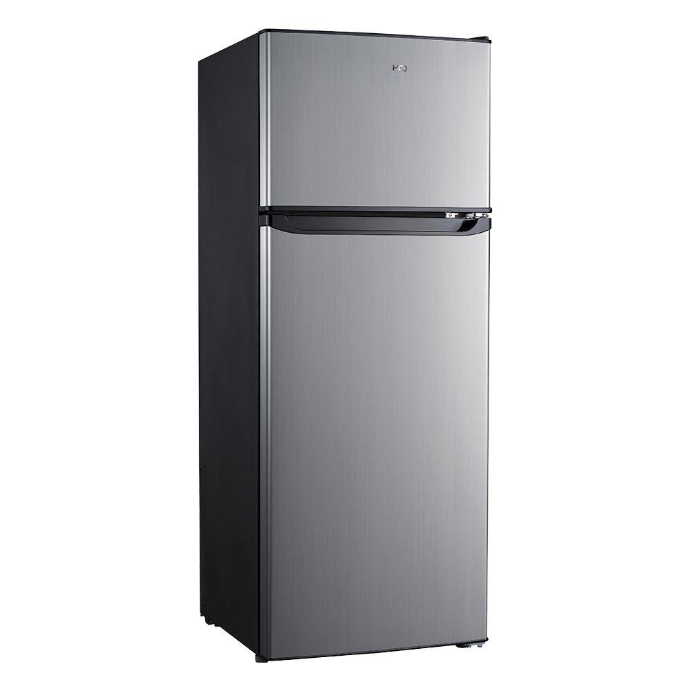 Geladeira Refrigerador HQ Defrost 230 Litros Preto/Inox HQ-230RDF 220V