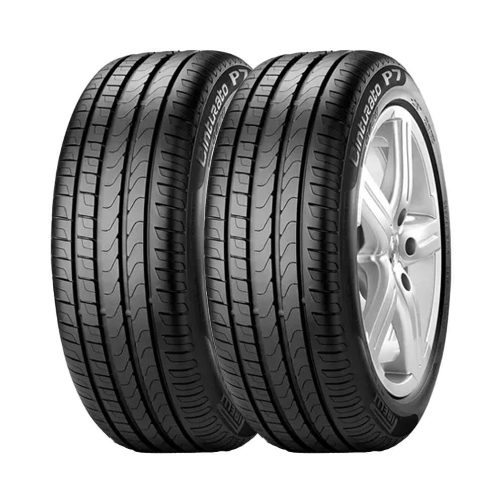 Pneu Aro 17 Pirelli Cinturato P7 215/50R17 91V - 2 unidades
