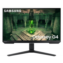 Monitor Gamer Samsung Odyssey G40 25" Preto LS25BG400ELXZD, FHD, 240 Hz, 1ms, com ajuste de altura, HDMI, DP, Gsync, Freesync