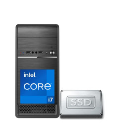Computador Intel Core i7 16GB SSD 480GB HDMI Full HD Áudio 5.1 canais CorPC Fast
