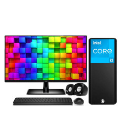 Computador Completo Intel Core i3 4GB HD 500GB Monitor 19.5" LED HDMI CorPC Experience
