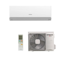 Ar Condicionado Split Hitachi Hi Wall AirHome 600 Inverter 24.000 BTU/h Quente Frio Monofásico Branco SPK24C3IVQ - 220V